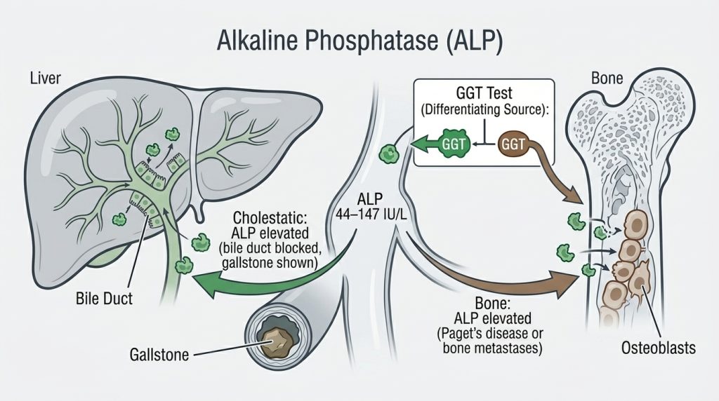 ALP (Alkaline Phosphatase): The Liver and Bone Enzyme That Reveals Bile ...