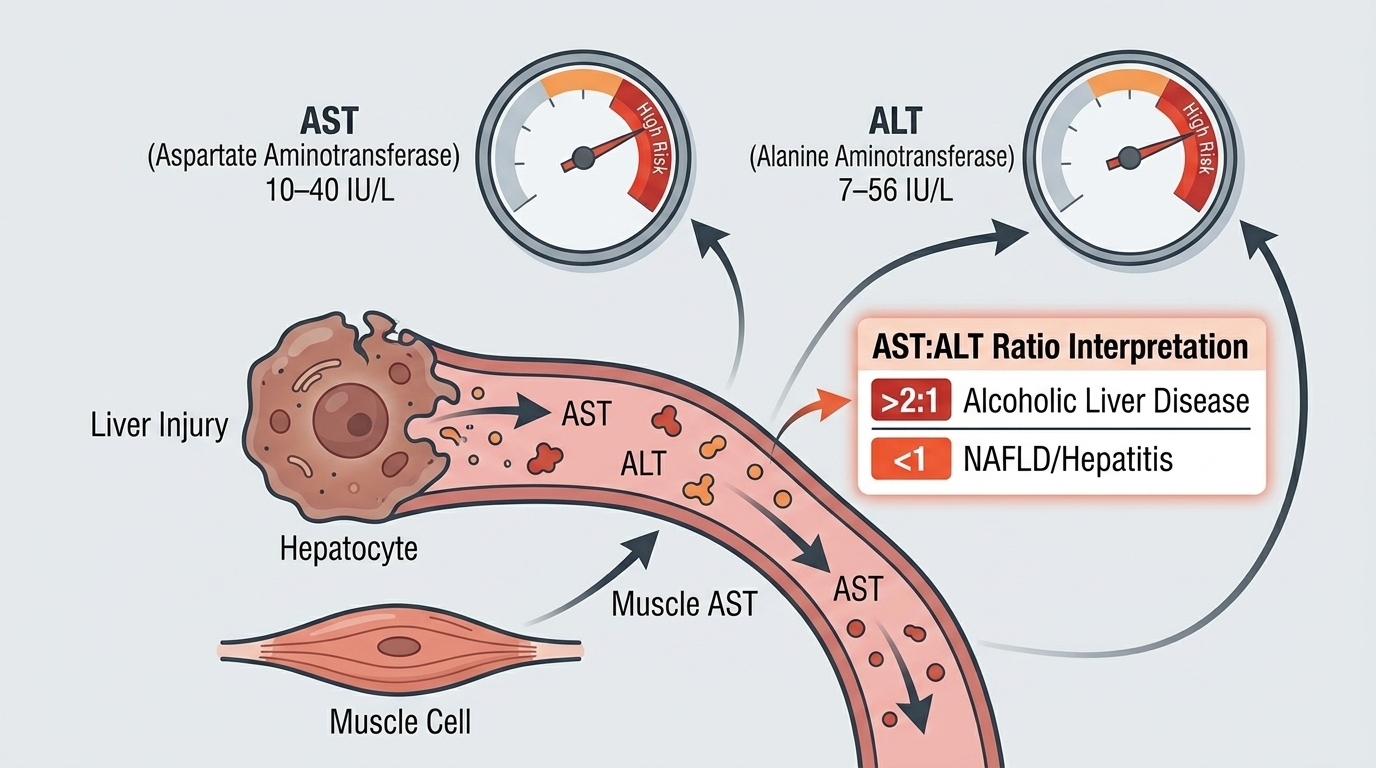AST (Aspartate Aminotransferase): The Liver Enzyme That Requires Context to Understand