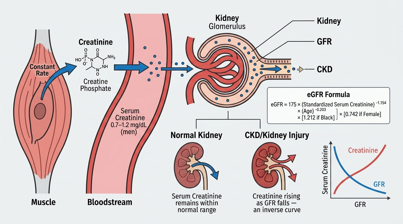 Creatinine: The Kidney Function Marker That Has a Significant Blind Spot