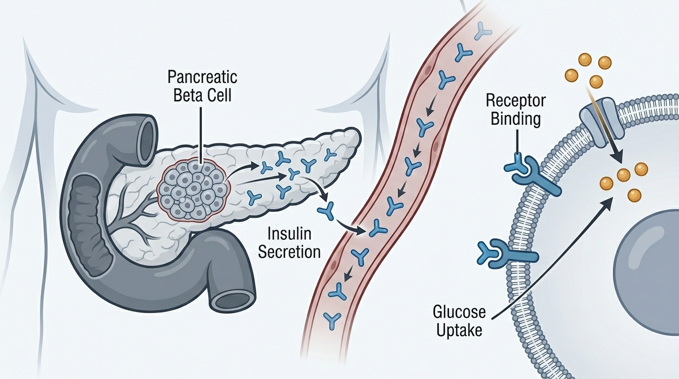 Insulin Blood Test Diagram