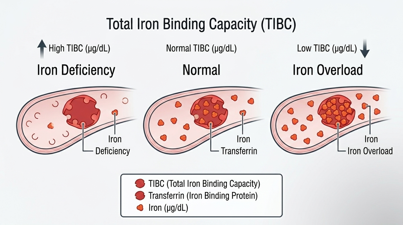 TIBC (Total Iron Binding Capacity): The Iron Transport Marker That Reveals What's Really Happening With Your Iron